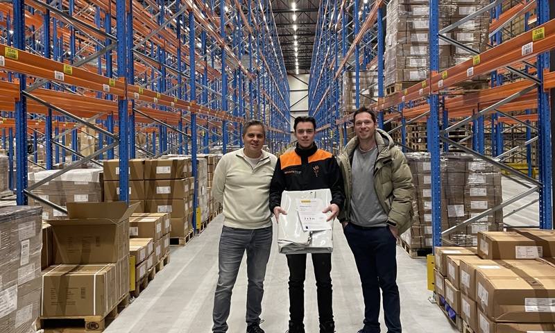 Afdekzeilwinkel en Sanders Fritom Uden warehousing