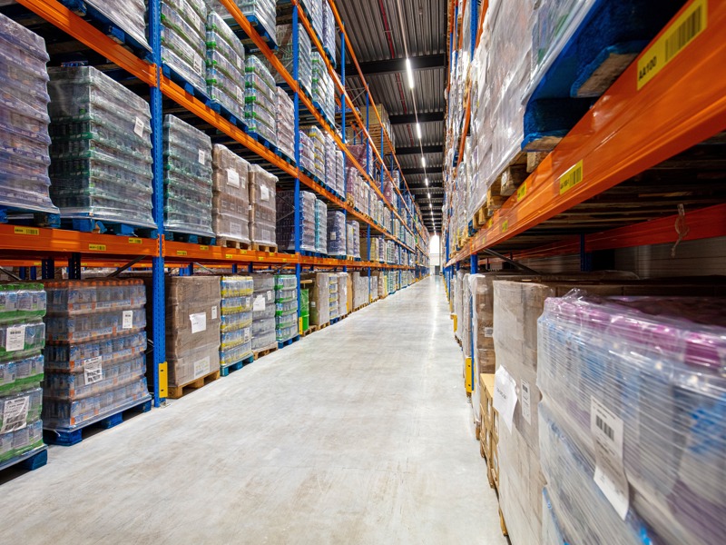 nation wide spreaded warehouses